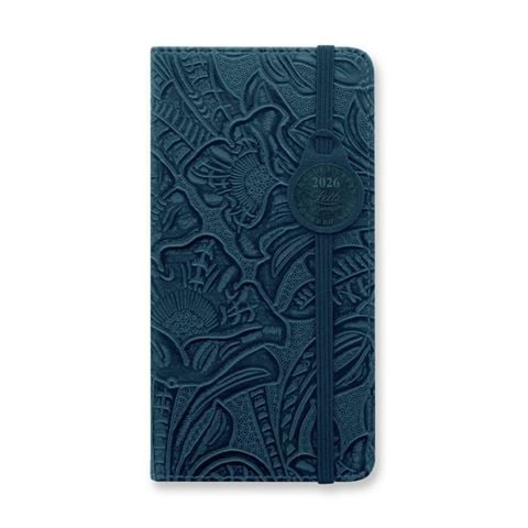 Letts - Baroque Slim Week To View Diary 2026 Navy