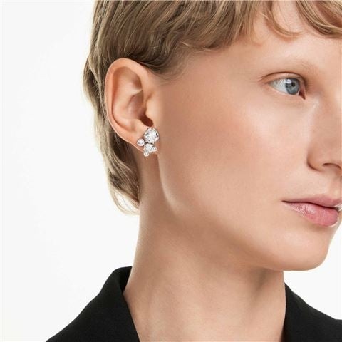 Swarovski Jewellery - Constella Stud Earrings w/Rhodium Plate