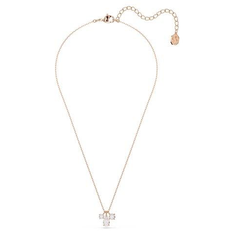 Swarovski Jewellery - Mesmera Pendant w/Mixed Cuts Zirconia & Rose Gold-Toned Plate