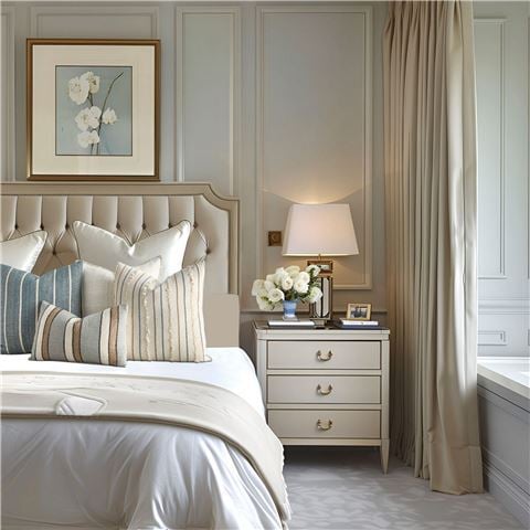 Paloma - Riviera Mornington Stripe Cushion 50x50cm