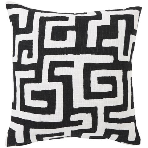 Paloma Maya Black Cushion 50x50cm - Peter's of Kensington