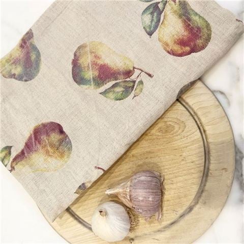 Mode Como Tea Towel Set Pear 2pce - Peter's of Kensington