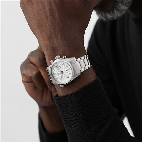 Longines - Spirit S.Steel Chronograph Auto. Watch w/S.Steel Band 42mm L38204736