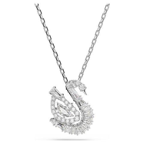 Swarovski Jewellery - Swan Pendant White