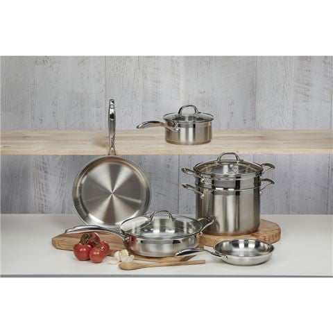 Swiss Diamond - Premium Steel Induction Saucepan Set 3pce