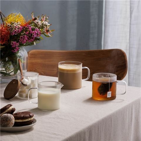 Ecology - Infuse Glass Cup Set 440ml 2pce
