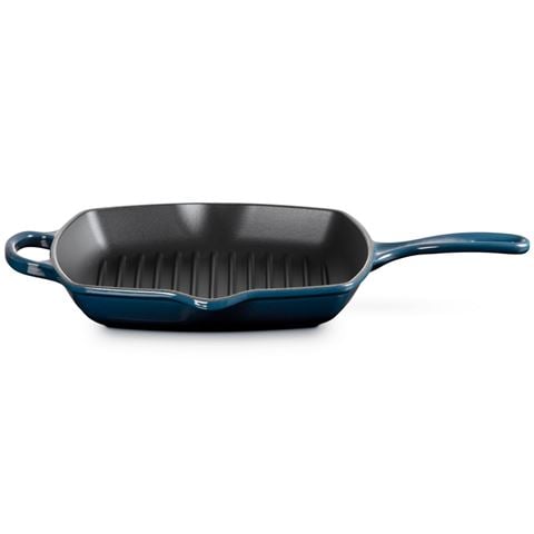 Le Creuset Signature Square Grillit Nuit 26cm - Peter's of Kensington