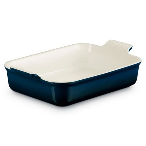 Le Creuset Heritage Rectangular Dish Nuit 32cm - Peter's of Kensington