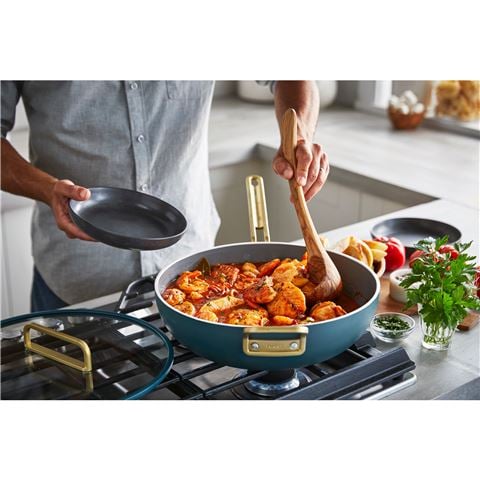 Greenpan - Stanley Tucci Ceramic Nonstick Essential Stanley Pan Venetian Teal