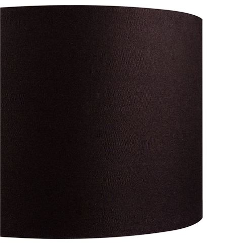 Cafe Lighting - Paola Table Drum Lamp Shade Black