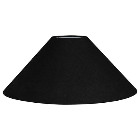 Cafe Lighting Messina Empire Lamp Shade Black Large - Peter's of Kensington