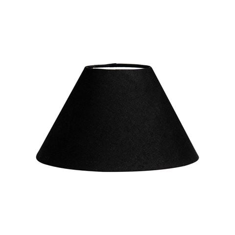 Cafe Lighting Messina Empire Lamp Shade Black Medium - Peter's of Kensington