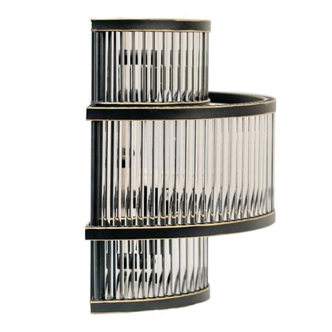 Cafe Lighting - Fontaine Wall Sconce Light Antique Black