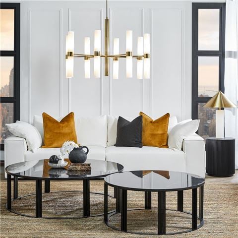 Cafe Lighting - Aurelia Pendant Light Brushed Brass