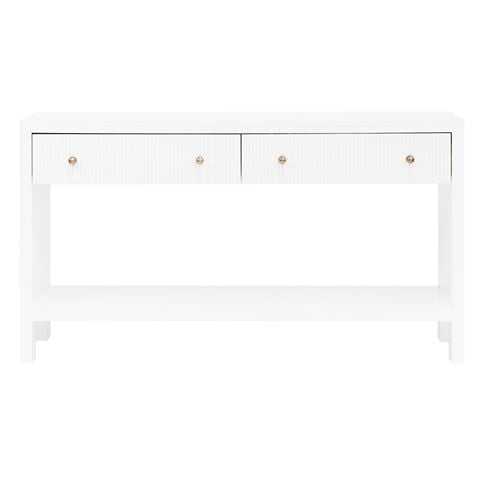 Cafe Lighting Ariana Console Table White - Peter's of Kensington