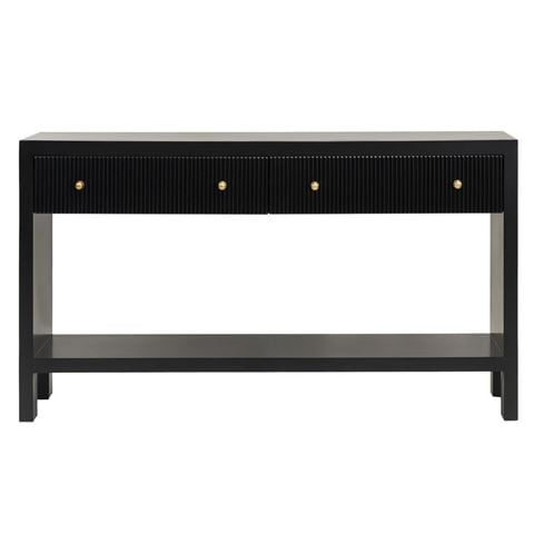 Cafe Lighting Ariana Console Table Black - Peter's of Kensington