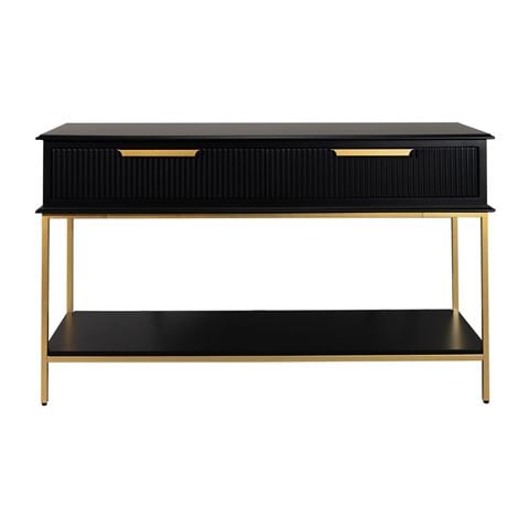 Cafe Lighting Aimee Console Table Black Small - Peter's of Kensington