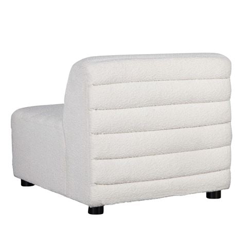 Cafe Lighting - Colorado Occasional Chair White Boucle