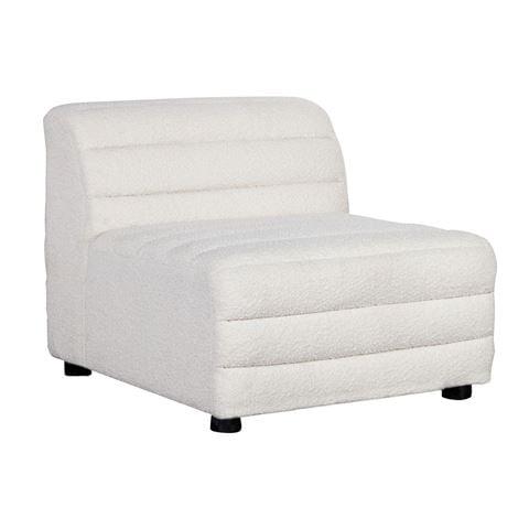 Cafe Lighting - Colorado Occasional Chair White Boucle