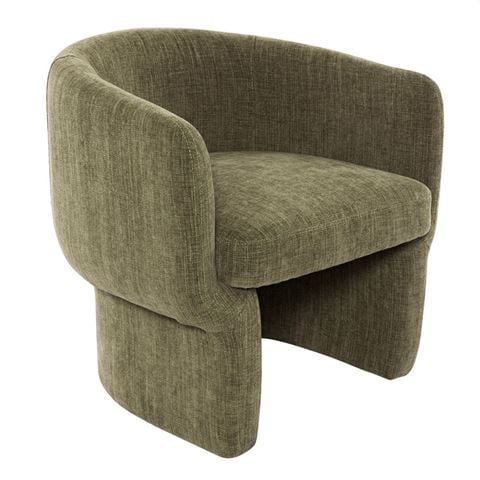 Cafe Lighting - Avenue Arm Chair Sage Chenille
