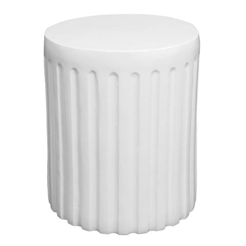 Cafe Lighting Caleb Side Table White - Peter's of Kensington