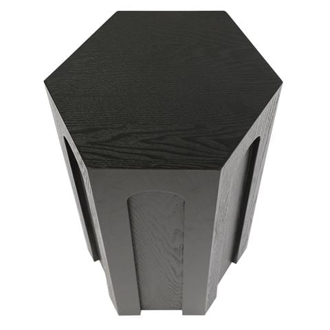 Cafe Lighting - Winston Tall Side Table Black