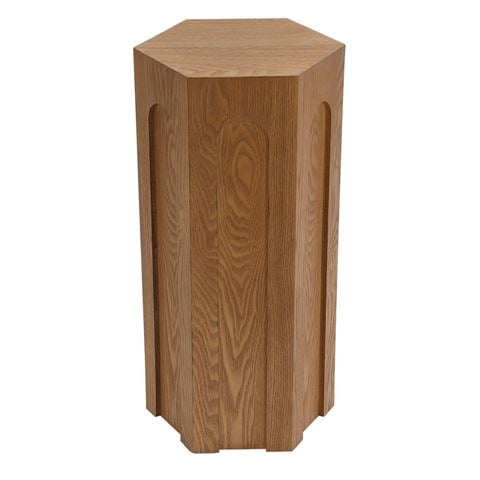 Cafe Lighting Winston Tall Side Table Walnut - Peter's of Kensington