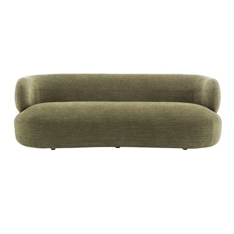 Cafe Lighting Greenwich 3 Seater Sofa Sage Chenille - Peter's of Kensington