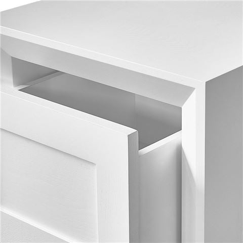 Cafe Lighting Balmain Bedside Table Petite White - Peter's of Kensington