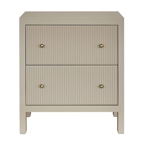 Cafe Lighting Ariana Bedside Table Large Beige - Peter's of Kensington