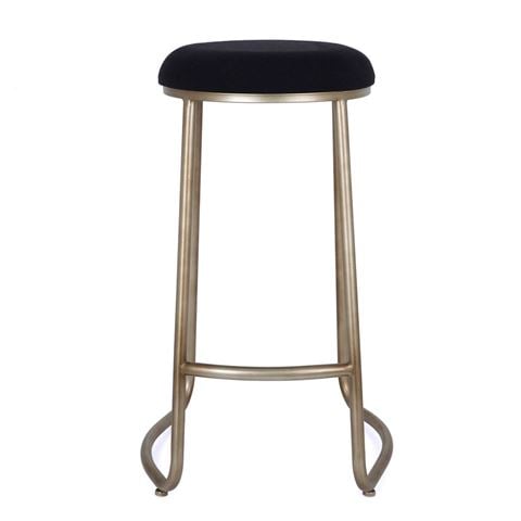 Cafe Lighting - Annie Bar Stool Black Linen