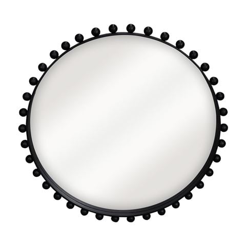 Cafe Lighting Birchgrove Wall Mirror Black - Peter's of Kensington