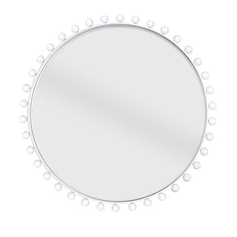 Cafe Lighting Birchgrove Wall Mirror White - Peter's of Kensington