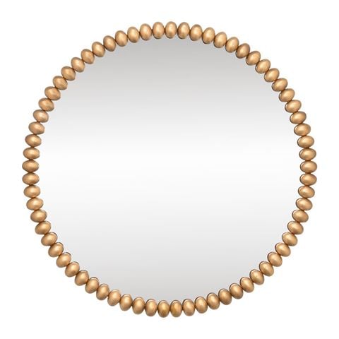 Cafe Lighting Esme Round Wall Mirror Gold Leaf - Peter's of Kensington