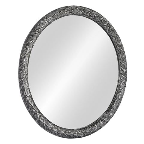 Cafe Lighting Icarus Wall Mirror Silver - Peter's of Kensington