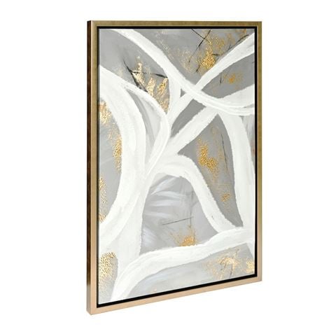 Cafe Lighting - Rivers Of Ideas Series I Enhanced Canvas Print