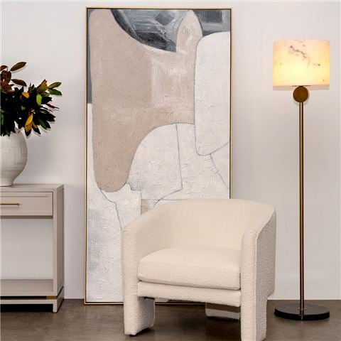 Cafe Lighting - Piece By Piece Oil On Canvas Painting