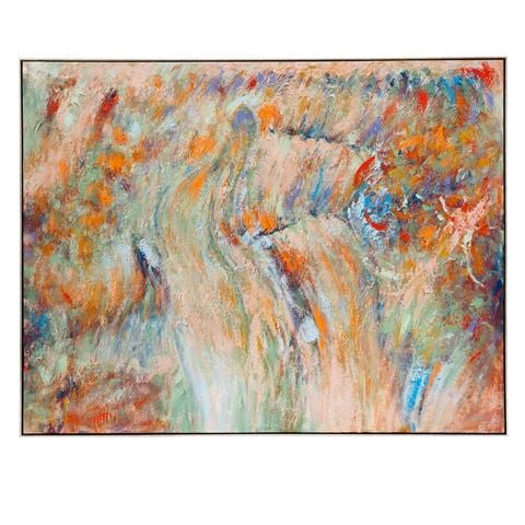 Cafe Lighting Into The Woods Oil on Canvas Painting - Peter's of Kensington