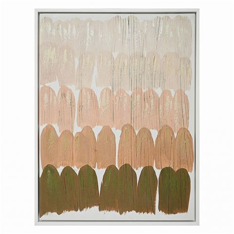 Cafe Lighting - Changes Over Time Enhanced Canvas Print