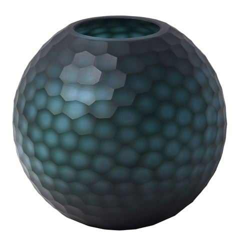 Cafe Lighting Adamaris Globe Vase Deep Green Large - Peter's of Kensington