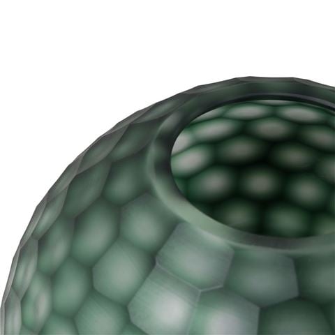 Cafe Lighting Adamaris Globe Vase Deep Green Medium - Peter's of Kensington