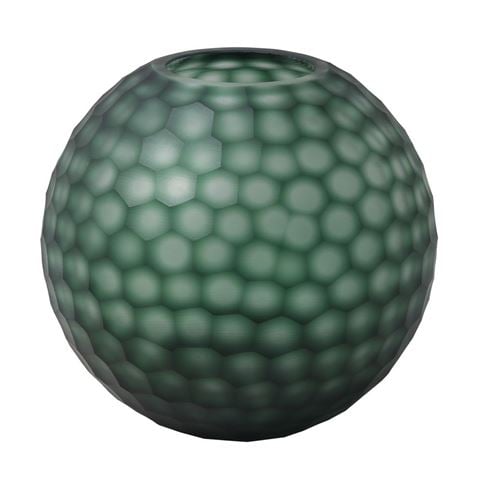 Cafe Lighting Adamaris Globe Vase Deep Green Medium - Peter's of Kensington