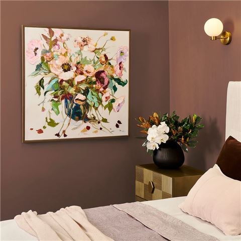 Cafe Lighting Romance Canvas Painting - Peter's of Kensington