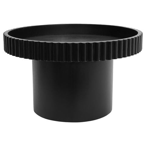 Cafe Lighting - Blythe Footed Bowl Black Large