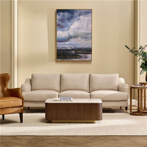 Cafe Lighting Fresh Air Oil On Canvas Painting - Peter's of Kensington