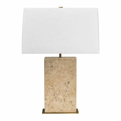 Cafe Lighting - Dominique Travertine Table Lamp