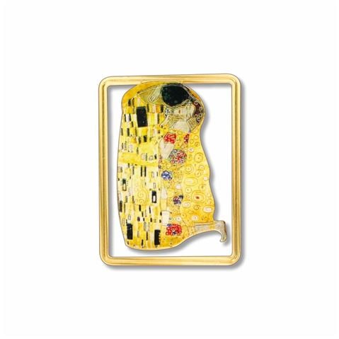 David Howell And Company - Klimt The Kiss Metal Bookmark