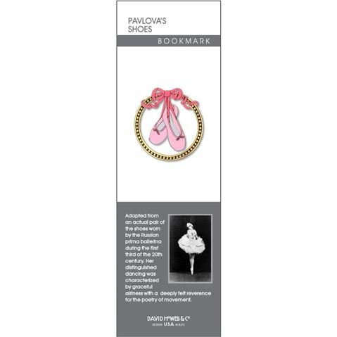 David Howell And Company - Pavlova's Shoes Metal Bookmark