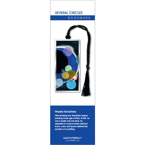 David Howell And Company - Kandinsky Several Circles Bookmark
