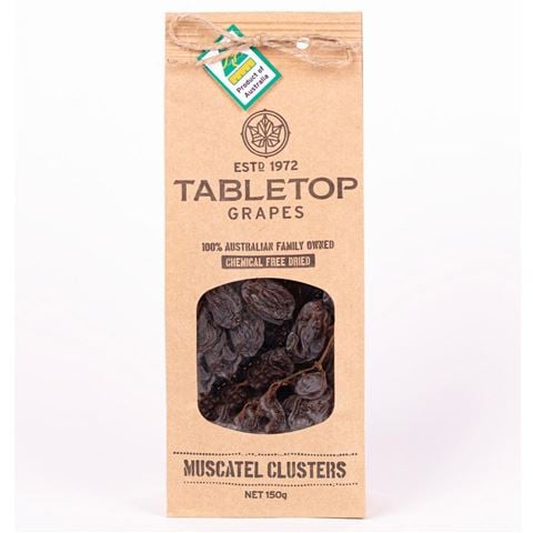 Tabletop Grapes - Muscatel Grape Clusters 150g